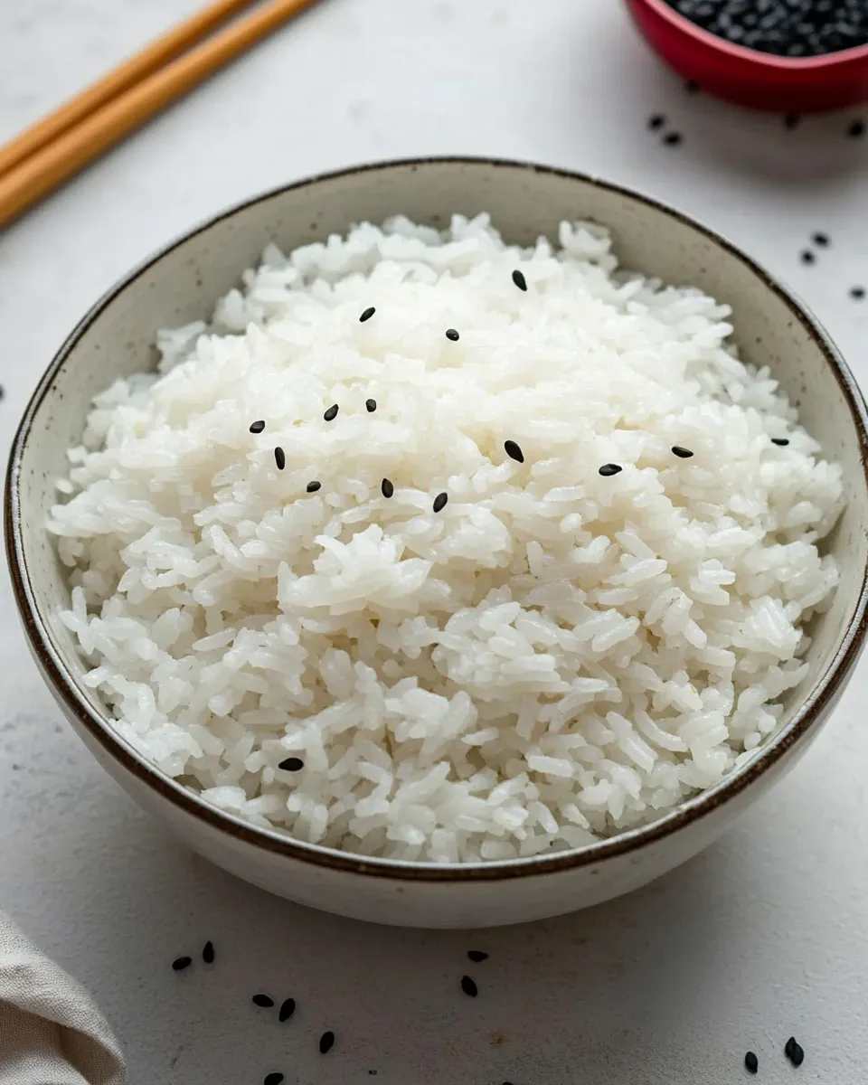 Easy How to Make Sushi Rice picture