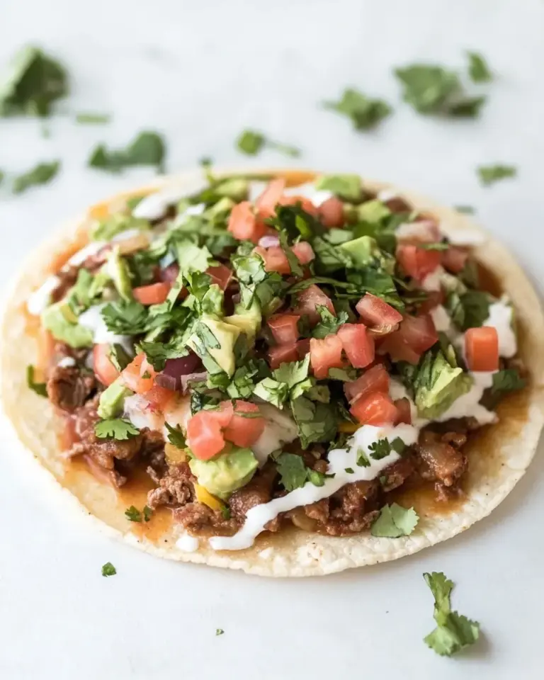 Homemade How to Make Tostadas photo