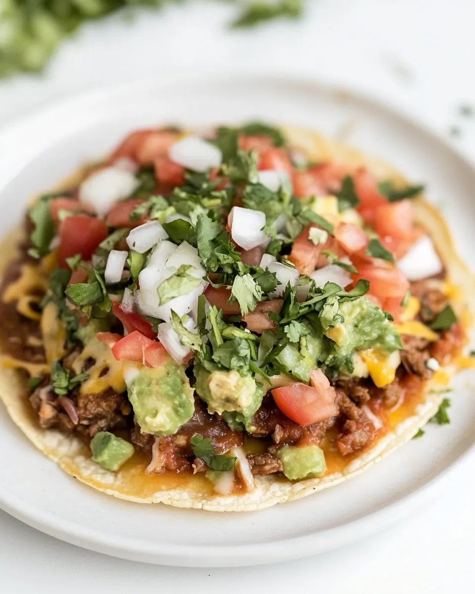 Easy How to Make Tostadas recipe photo