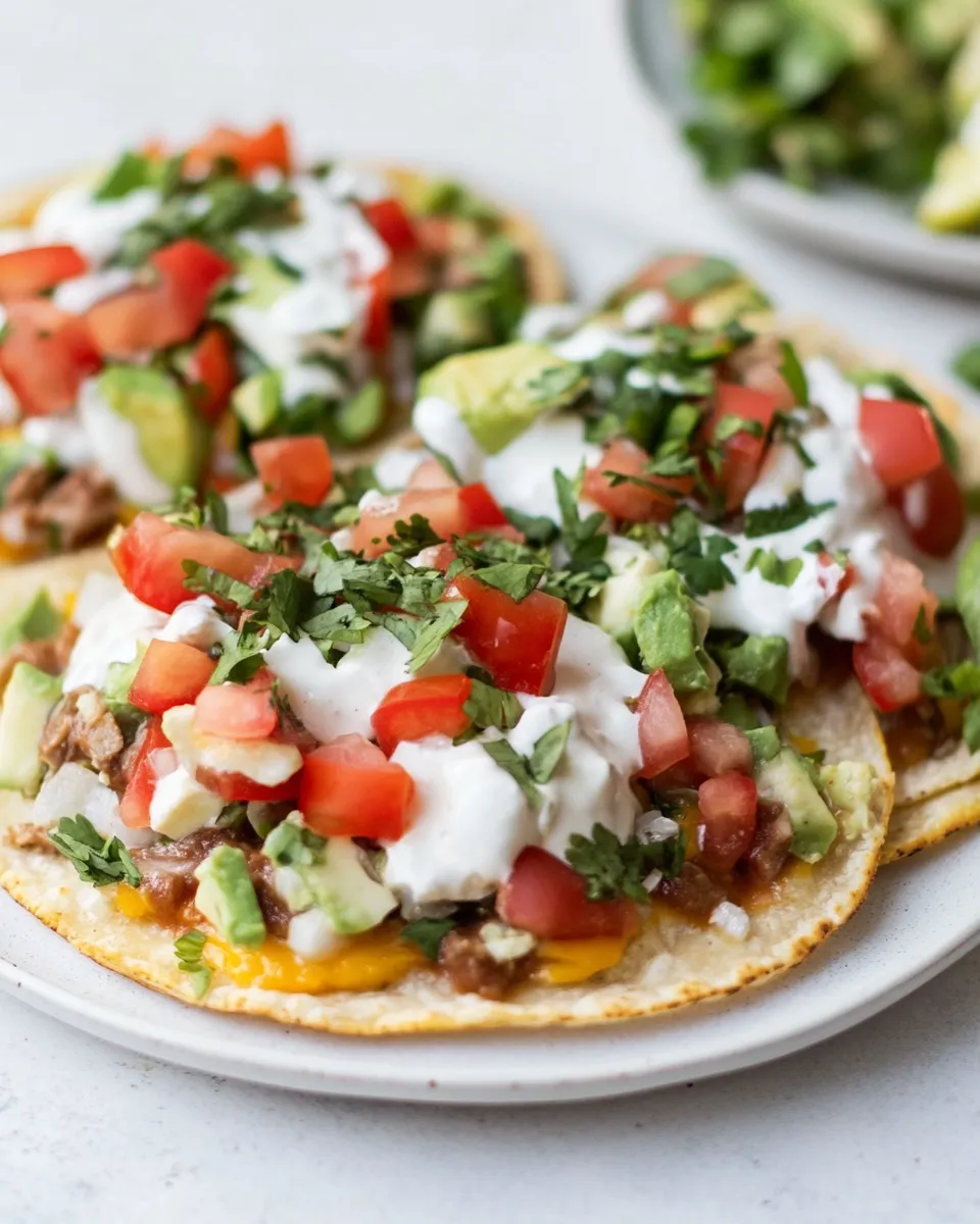 Delicious How to Make Tostadas dish photo