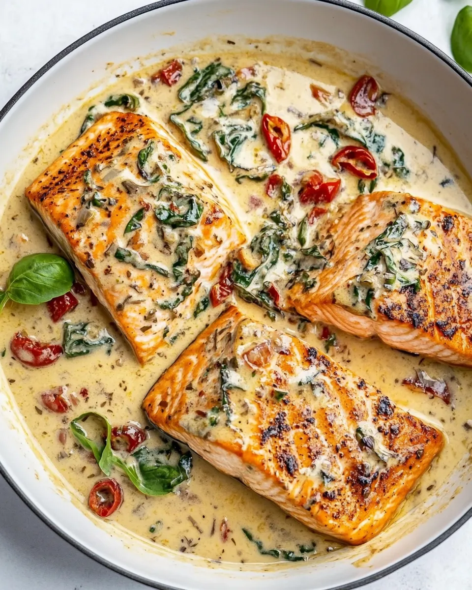easy Insanely Good Creamy Tuscan Garlic Salmon picture