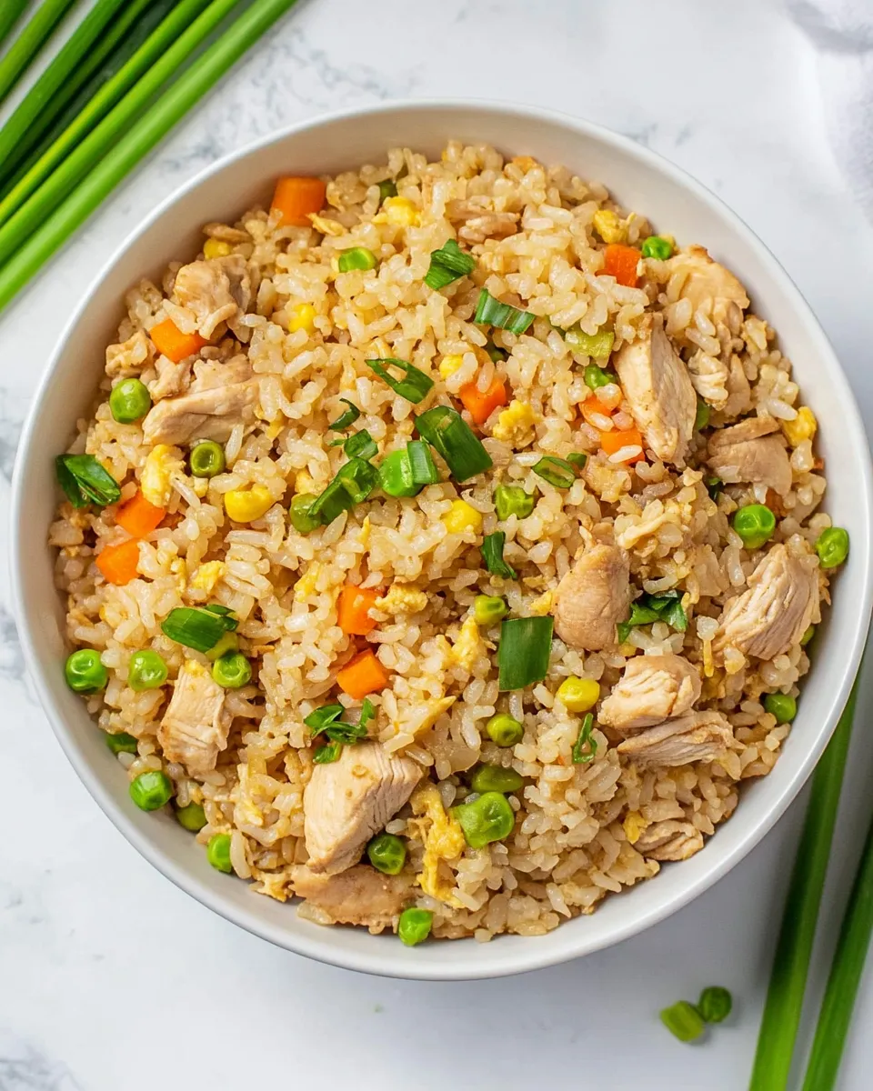 Easy Instant Pot Chicken Fried Rice recipe photo