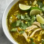 Homemade Instant Pot Chicken Posole Verde photo