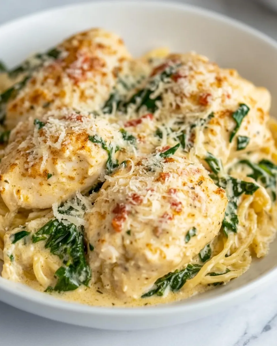 easy Instant Pot Creamy Parmesan Chicken picture