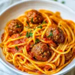 Homemade Instant Pot Spaghetti and Meatballs photo