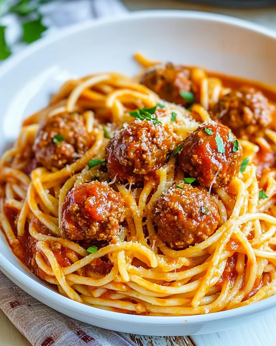 Classic Instant Pot Spaghetti and Meatballs image