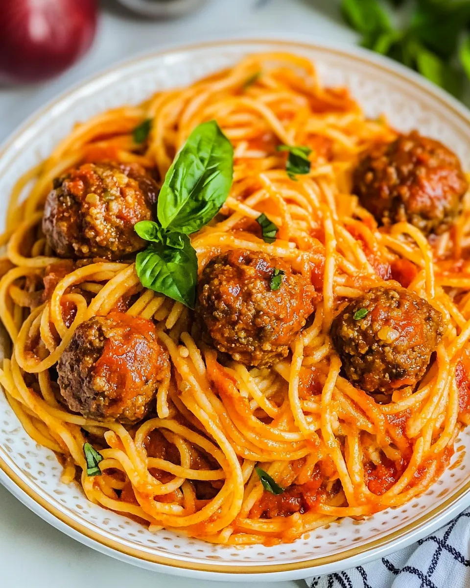 Delicious Instant Pot Spaghetti and Meatballs dish photo