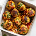 Homemade Italian-Style Chicken Meatballs photo