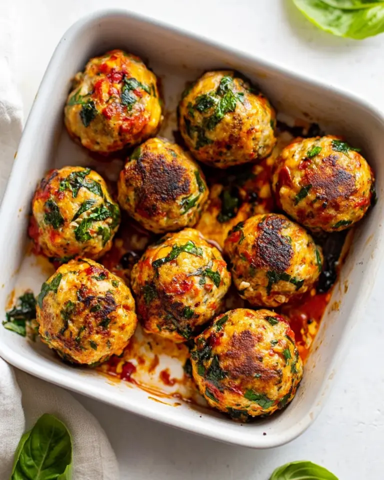 Homemade Italian-Style Chicken Meatballs photo