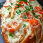 Homemade Italian Chicken Cheesy Bread photo