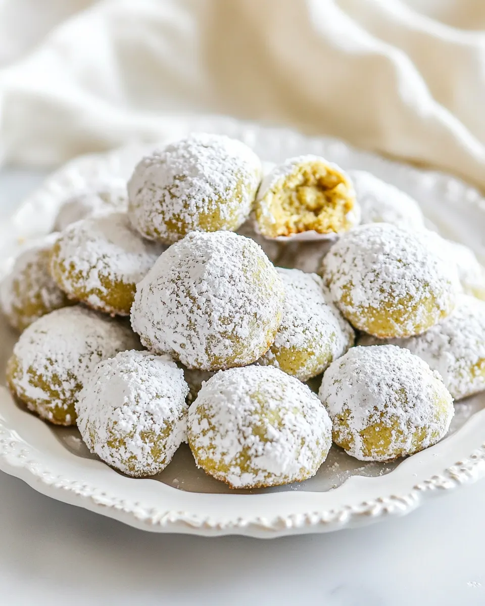 Classic Italian Wedding Cookies image