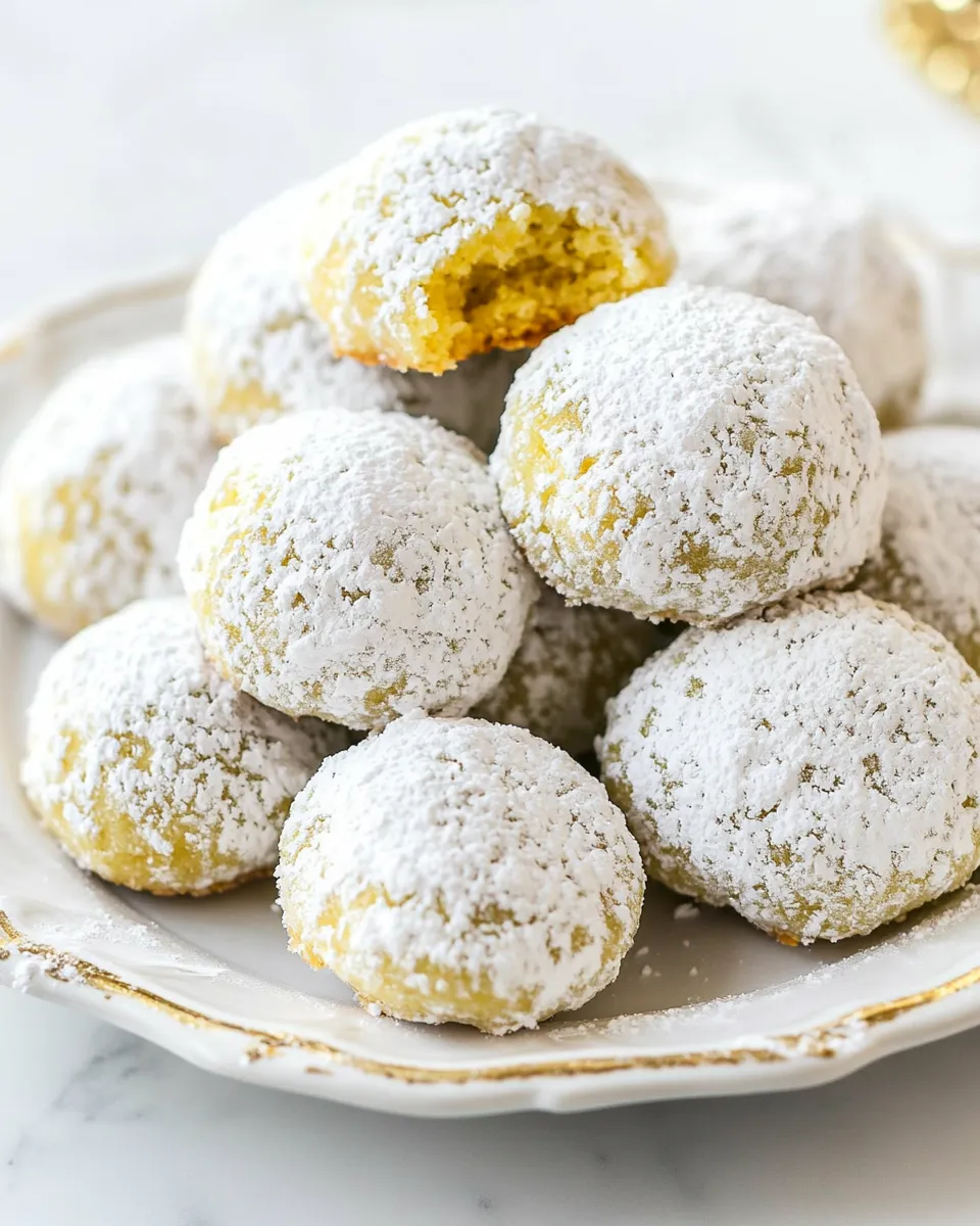 Easy Italian Wedding Cookies picture