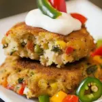 Homemade Jalapeno Black-Eyed Pea Cakes photo