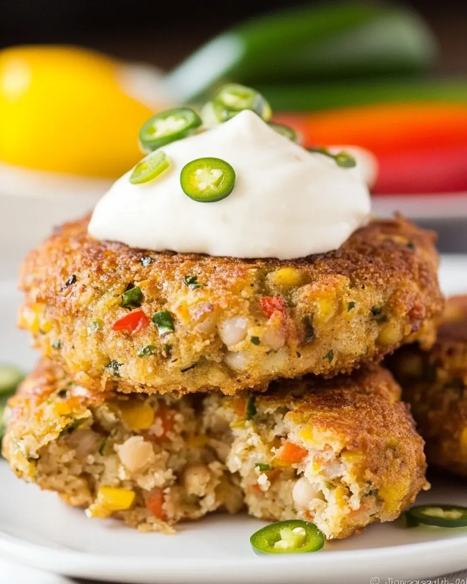 Classic Jalapeno Black-Eyed Pea Cakes image