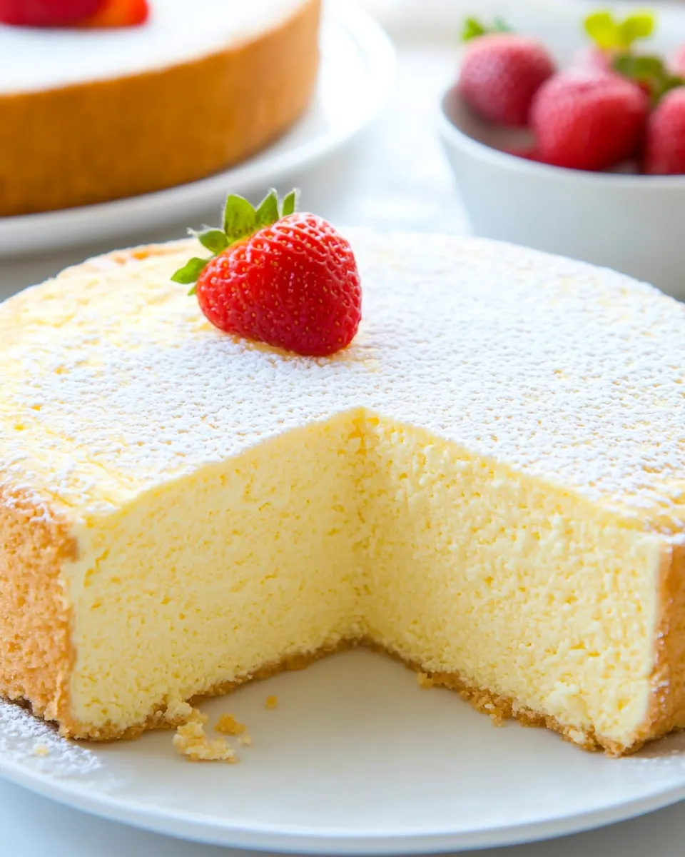 Easy Japanese Cheesecake recipe photo