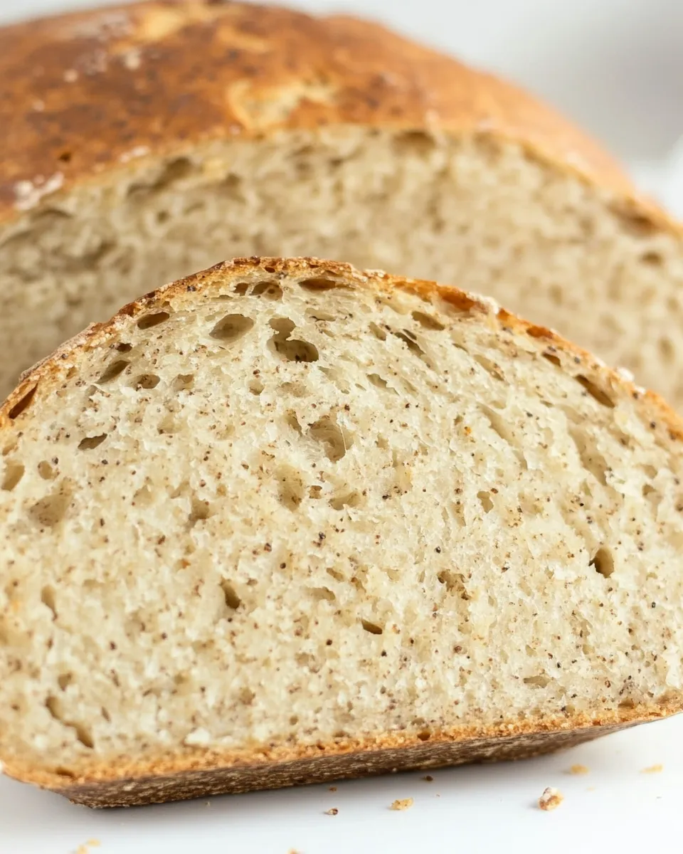 Delicious Jewish Rye Bread food shot