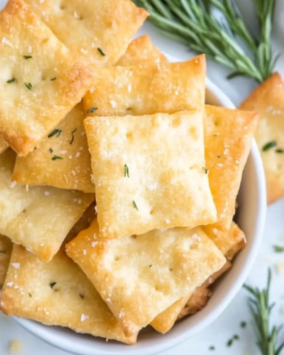 Easy Keto Crackers recipe photo