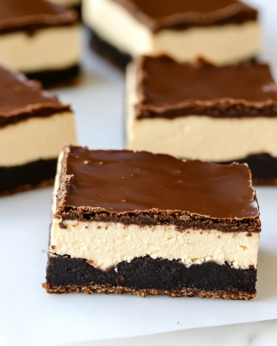 Classic Keto Cream Cheese Brownie Bars image