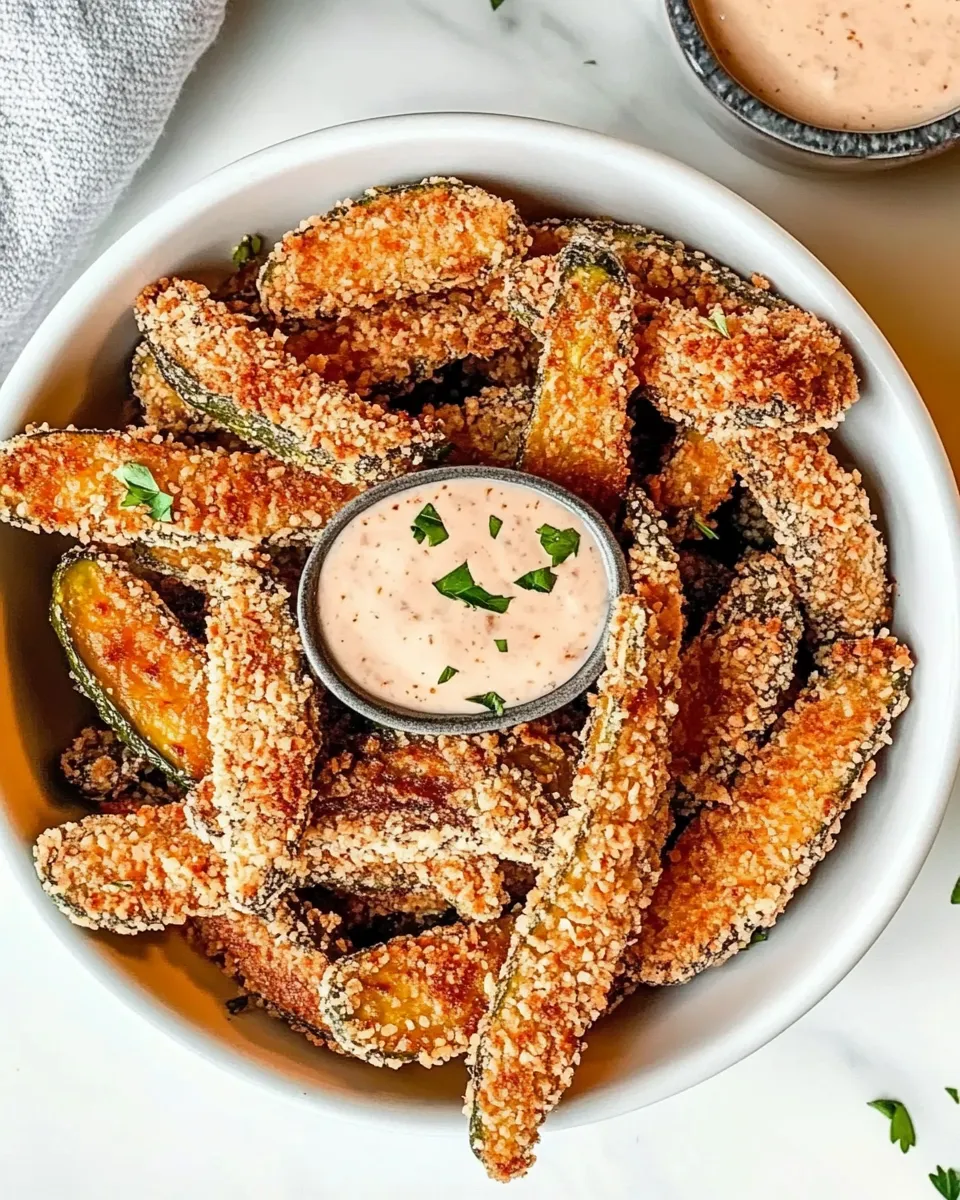 Easy Keto Fried Pickles recipe photo