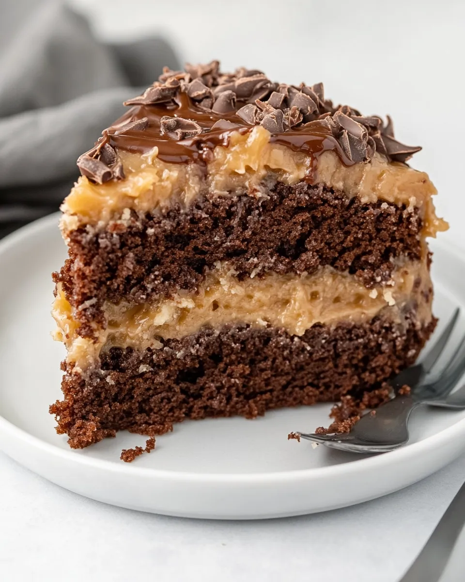 Homemade Keto German Chocolate Cake photo