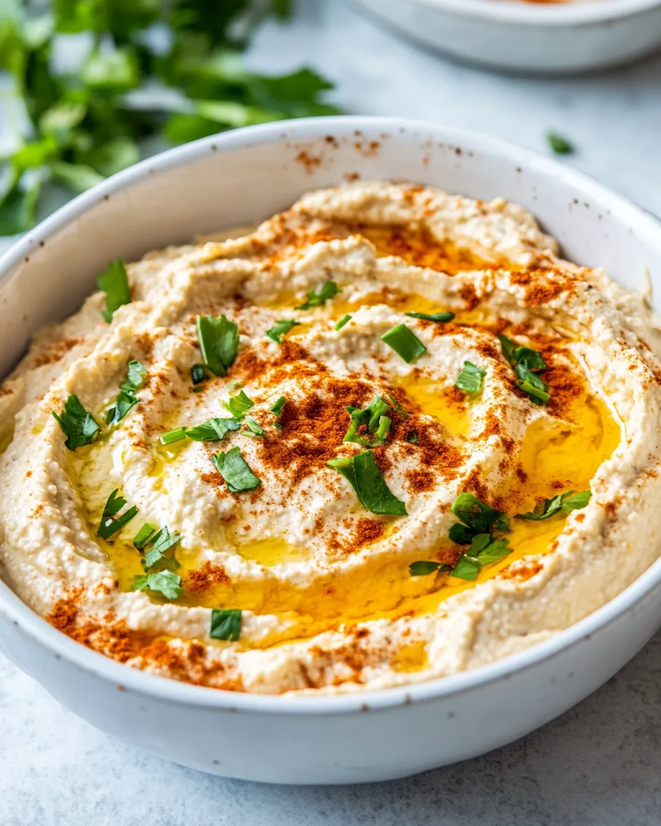 Delicious Keto Hummus shot