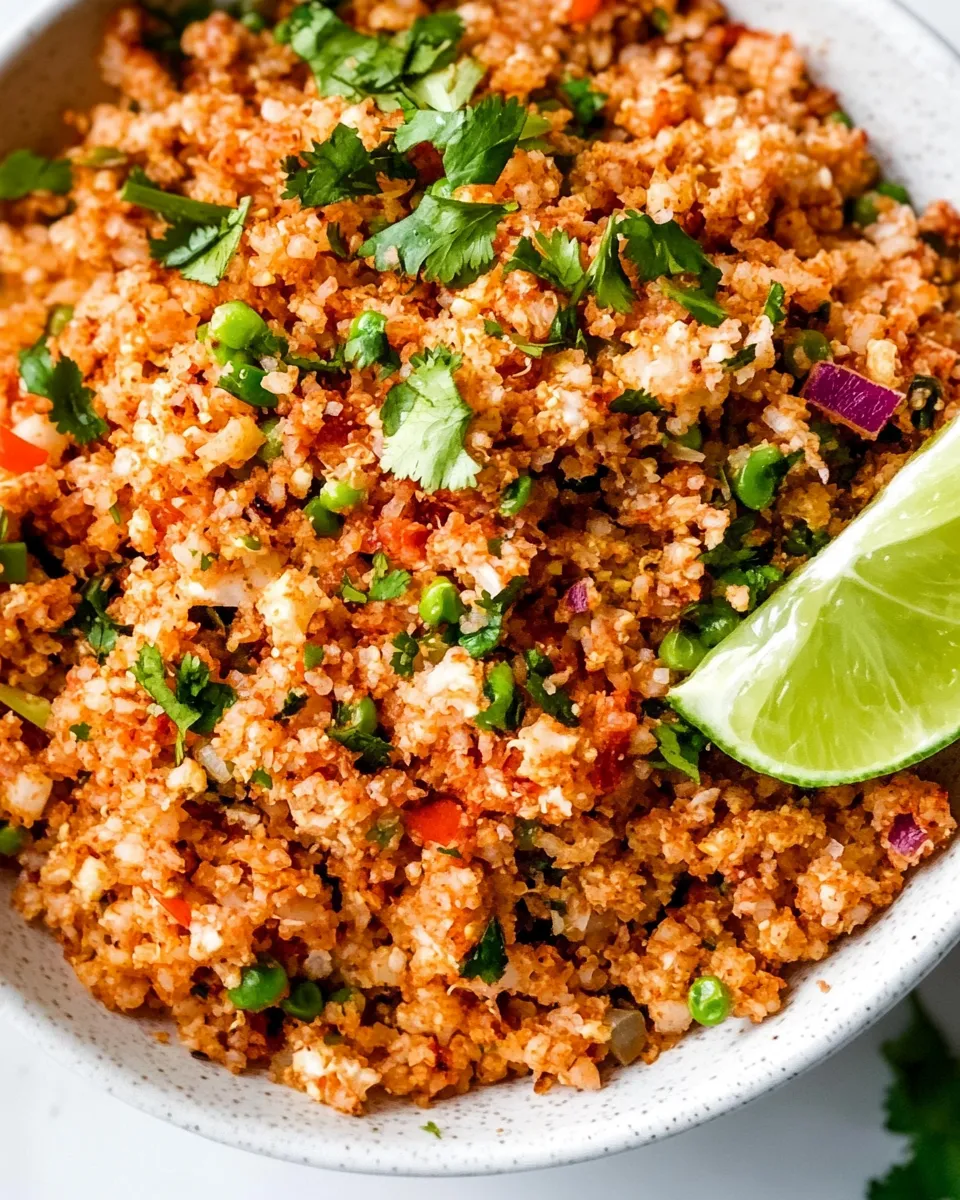 Homemade Keto Mexican Cauliflower Rice photo