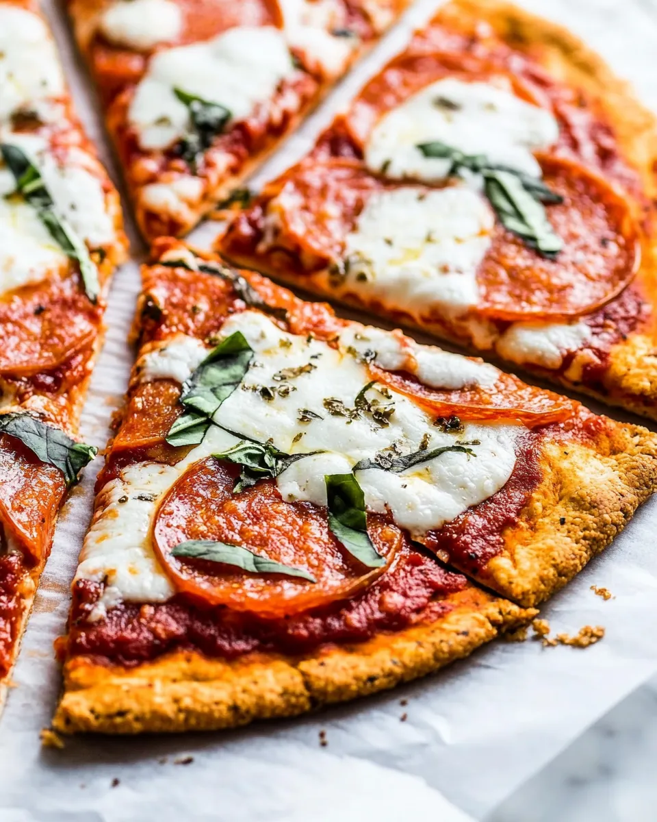 Classic Keto Pizza image