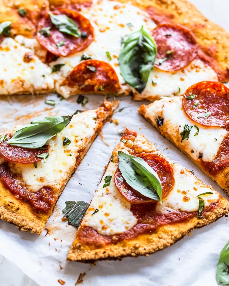 Easy Keto Pizza recipe photo