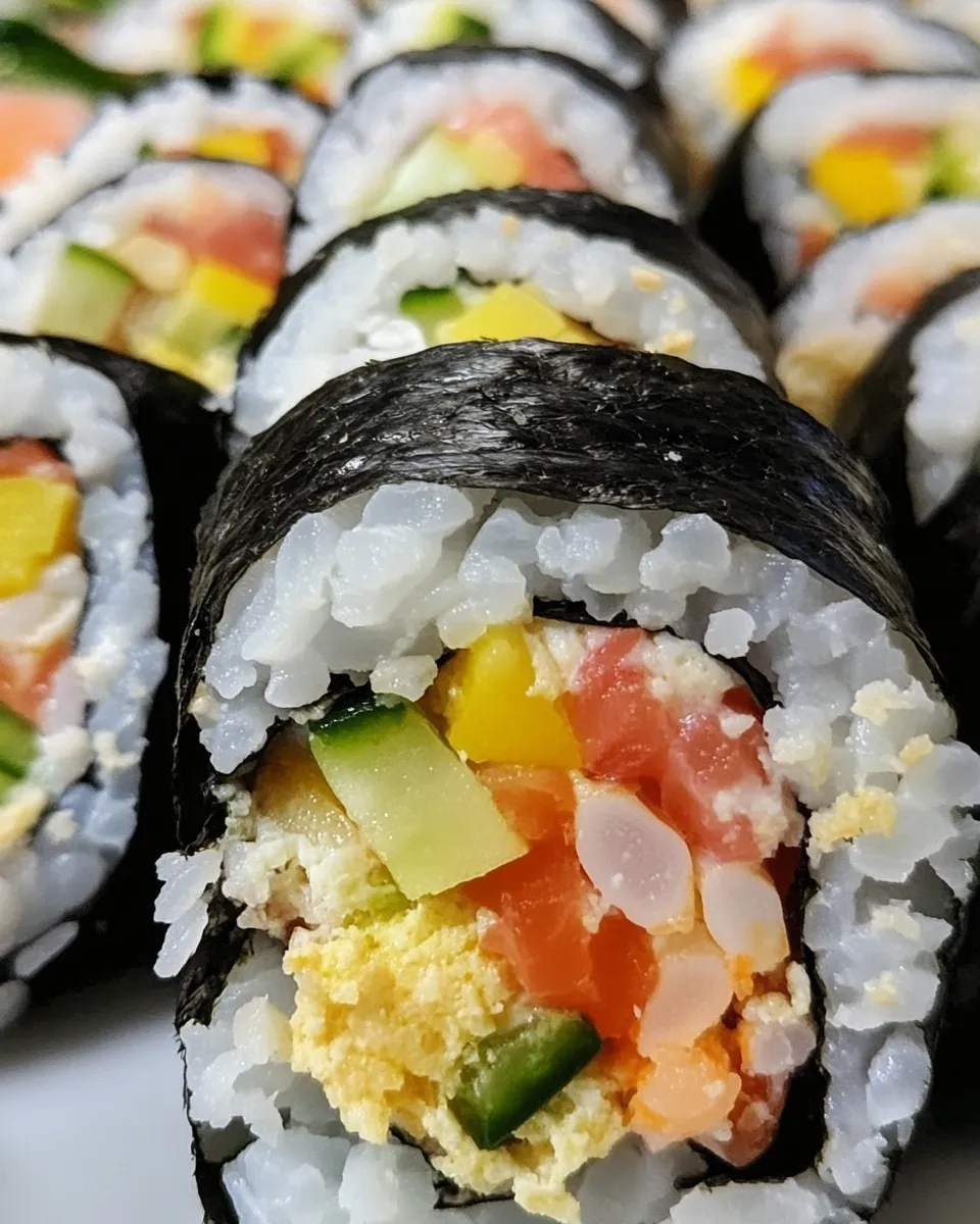 Delicious Keto Sushi shot