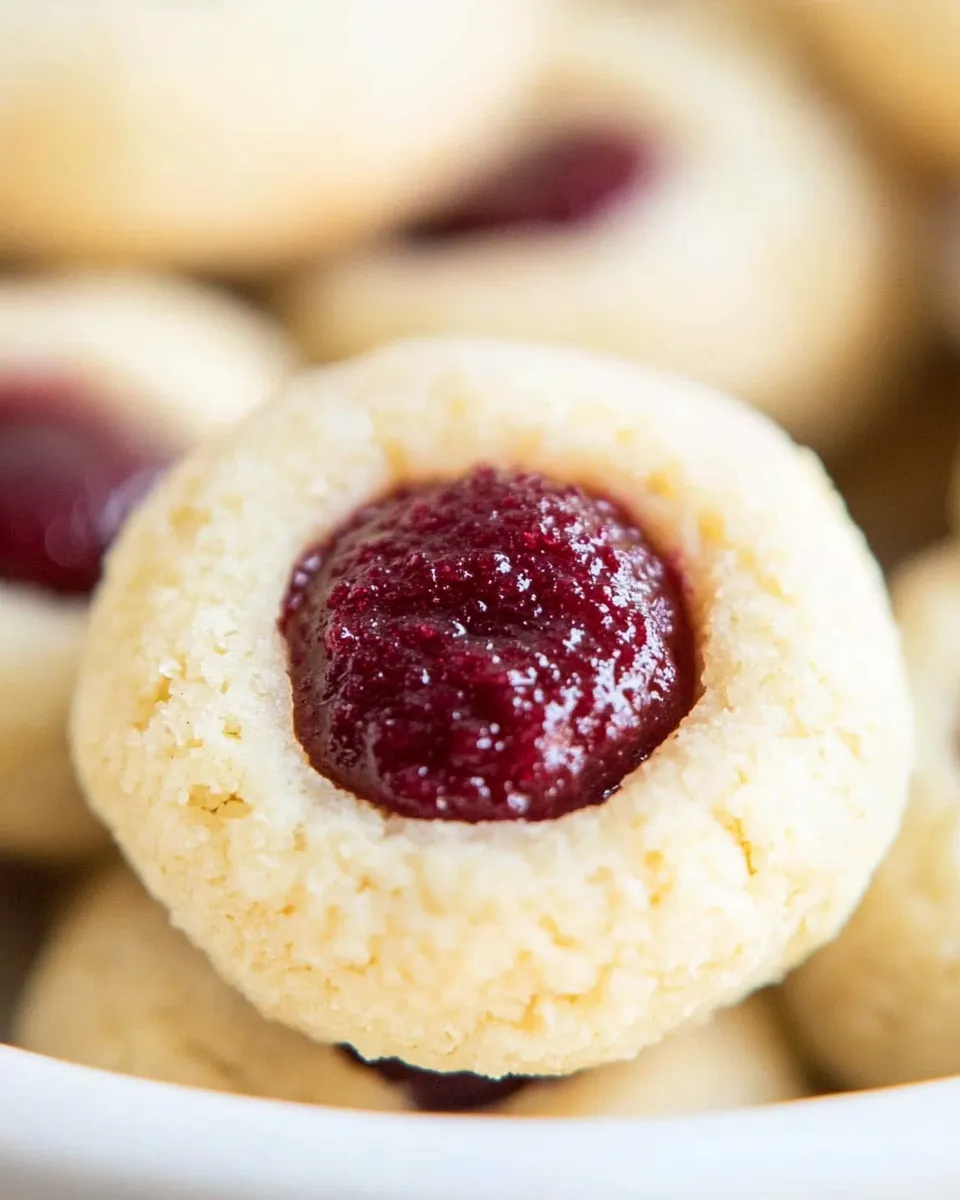 Easy Keto Thumbprint Cookies picture