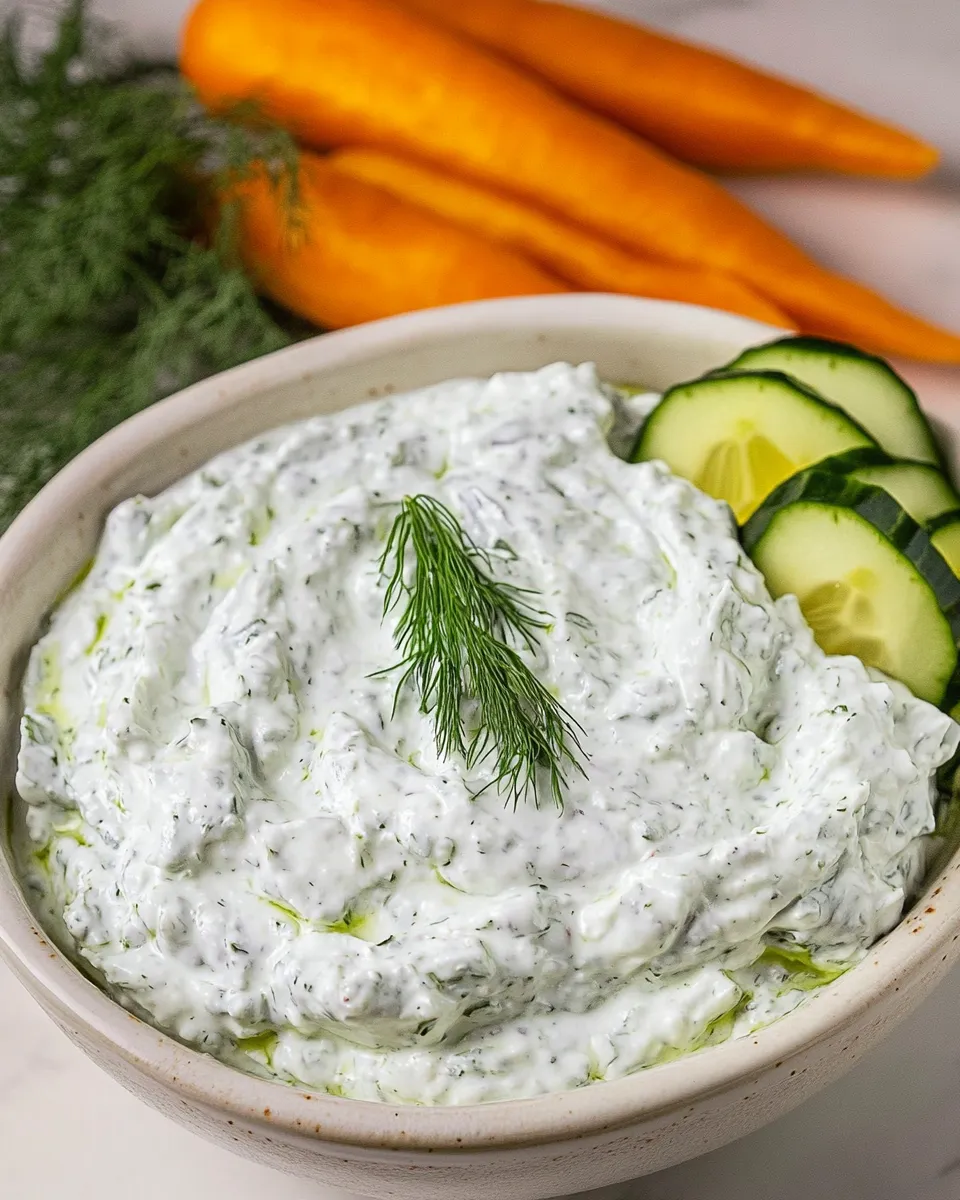 Easy Keto Tzatziki recipe image