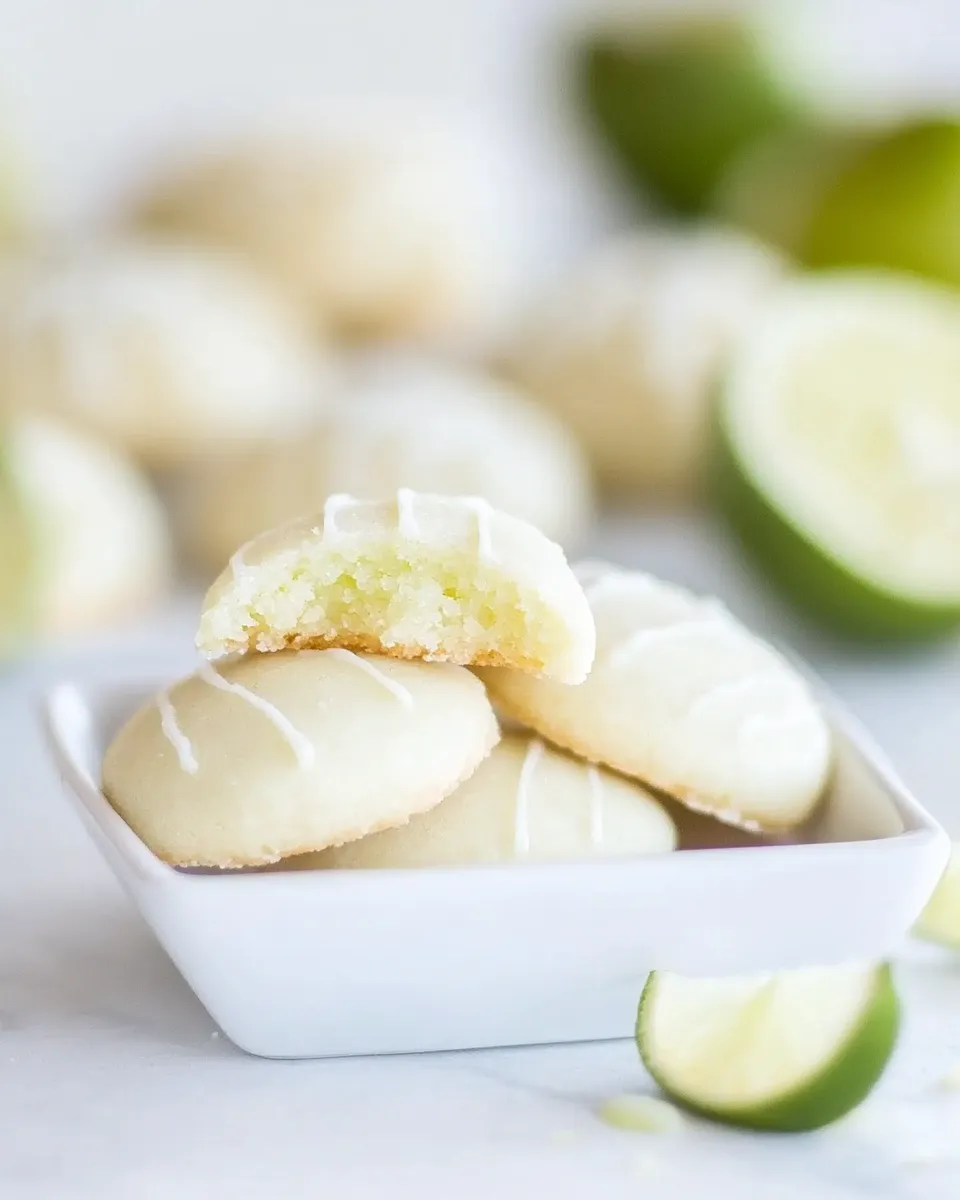 Classic Key Lime Cookies recipe photo
