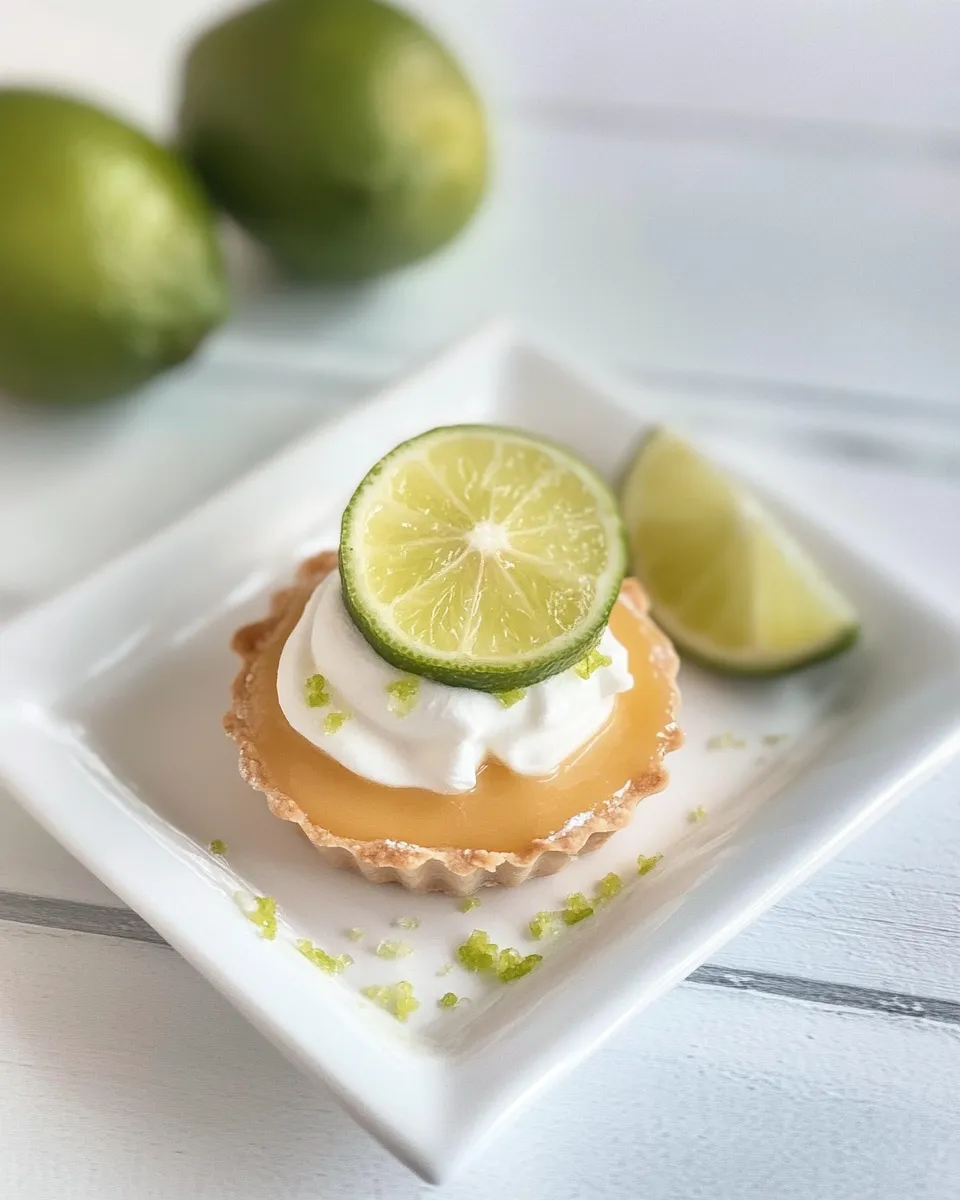 Classic Key Lime Tartlets image