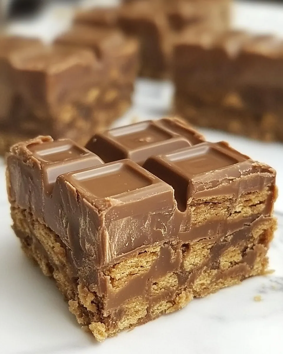 Easy Kit Kat Bars recipe photo
