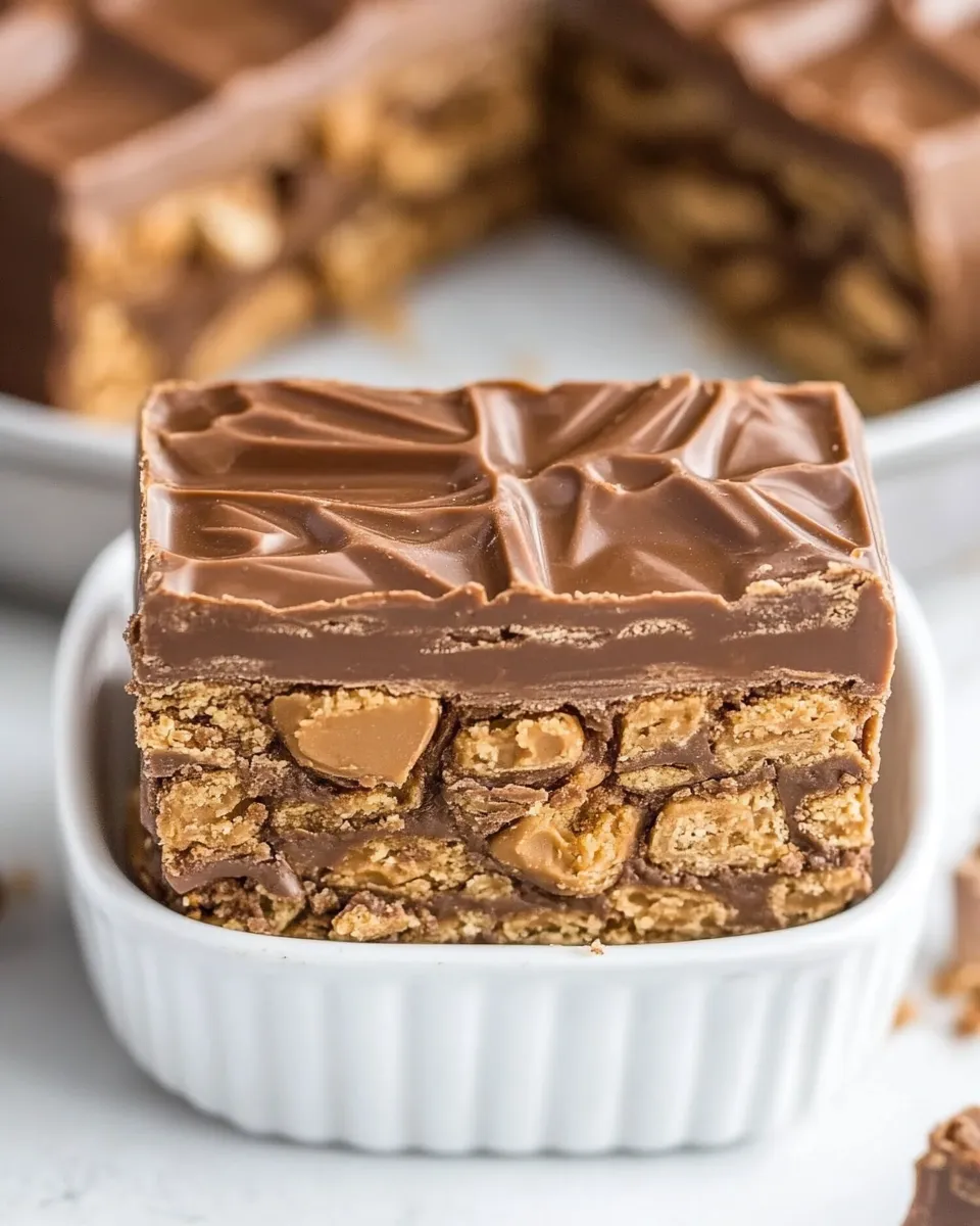 Delicious Kit Kat Bars shot