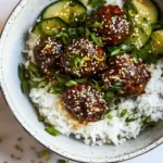 Homemade Korean Barbecue Meatballs photo