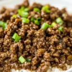 Homemade Korean Ground Beef Skillet photo