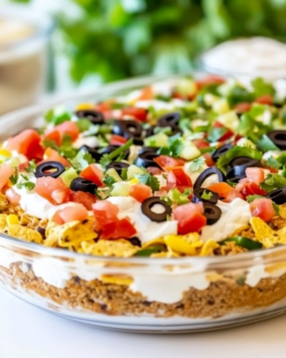 classic LOADED Taco Dip image