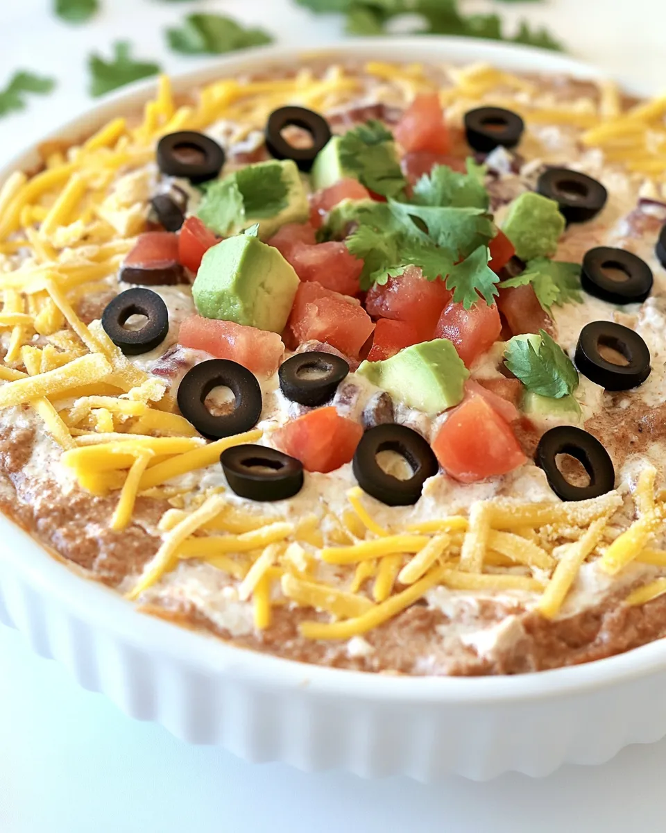 Homemade Layered Taco Dip photo
