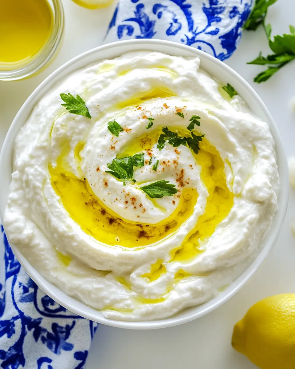 Easy Lebanese Garlic Sauce recipe photo