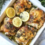 Homemade Lemon Garlic Chicken Thighs photo