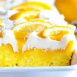 Homemade Lemon Poke Cake Recipe photo