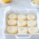 Homemade Lemon Shortbread Cookies Recipe photo