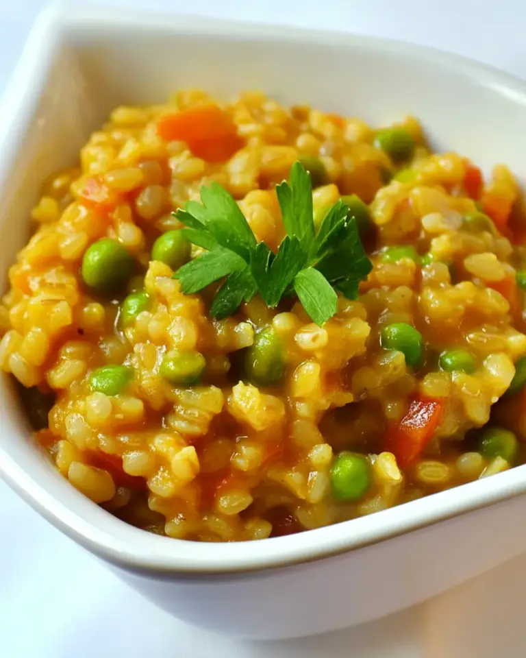 homemade Lentils and Pea Risotto photo