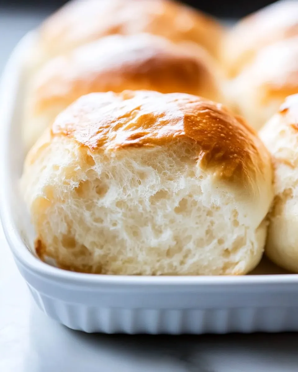 classic Life-Changing No-Knead Dinner Rolls image