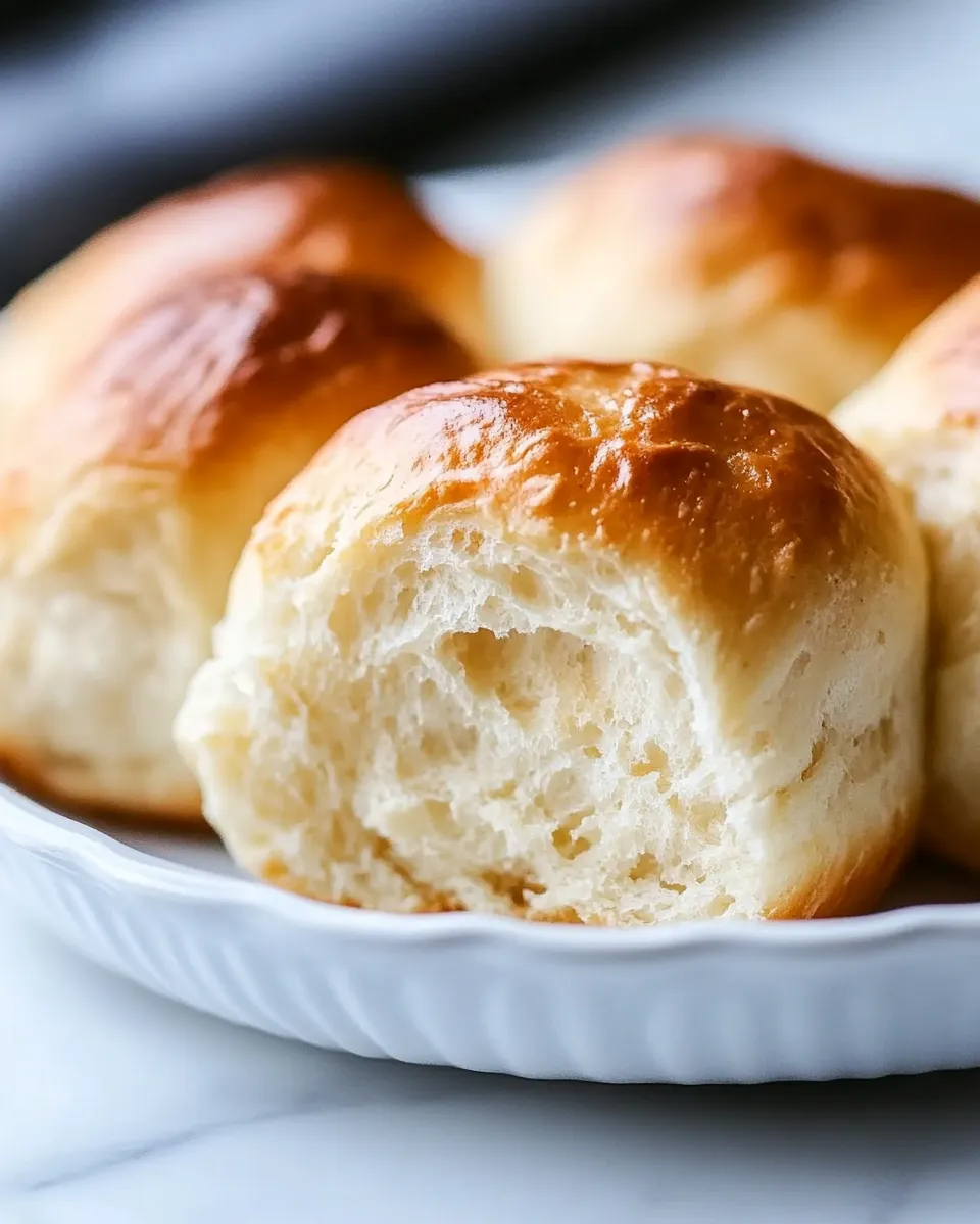 easy Life-Changing No-Knead Dinner Rolls recipe photo