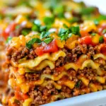 Homemade Loaded Cheeseburger Casserole photo