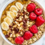 Homemade Loaded Oatmeal Breakfast Bowl photo