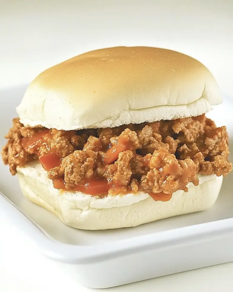 Homemade Loose Meat Sandwich photo