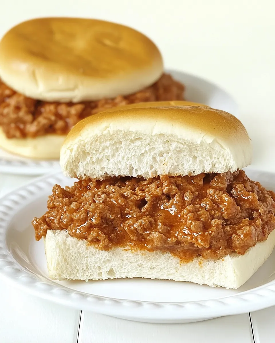 Classic Loose Meat Sandwich recipe photo